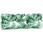 vidaXL Coussins de palette lot de 3 motif de feuilles tissu