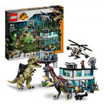 Set LEGO® Jurassic World 76949 : L'Attaque Épique du Giganotosaurus et du Therizinosaurus