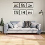 vidaXL Tapis HUARTE à poils courts doux lavable rouge clair 80x150 cm