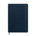 Cahier broché signature oxford a5 - petits carreaux - 160 pages  - bleu - lot de 5