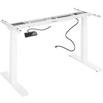 Bureau assis debout meuble acier (piètement) 3 fonctions 2 moteurs blanc 08_0000390