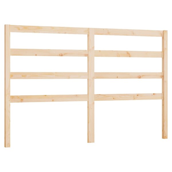 vidaXL Tête de lit 126x4x100 cm Bois massif de pin