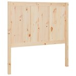 vidaXL Tête de lit 80 5x4x100 cm Bois massif de pin
