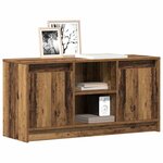 vidaXL Unites TV Marron 100 x 34 x 50 cm Bois d'ingénierie
