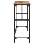vidaXL Table console Bois ancien 100 x 32 x 75 cm Bois d'ingénierie