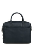 Porte ordinateur Allure en cuir - 13 pouces - KATANA - L35.5 x H27.0 x P5.5 cm - 69361-Bleu marine