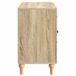 vidaXL Meuble TV Chêne Sonoma 89 x 34 5 x 60 cm Bois d'ingénierie