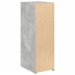 vidaXL Buffet gris béton 30x42 5x93 cm bois d'ingénierie