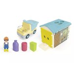 PLAYMOBIL 71686 - Junior Ouvrier avec camion et garage