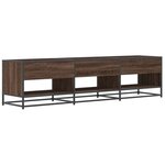 vidaXL Meuble TV chêne marron 180x40x46 cm bois d'ingénierie