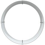 vidaXL Jardinière surélevée Marron 80 x 80 x 44 cm Acier