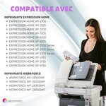 603XL - Pack 12 cartouches 603 XL compatibles Epson XP-2100 XP-3100 XP-4100