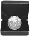 Pièce de monnaie en Argent 30 Dollars g 62.69 Millésime 2024 Multifaceted Animal Family TIMBER WOLVES