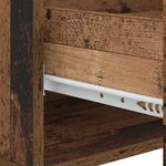 vidaXL Table basse Bois ancien 49 x 50 x 40 cm Bois d'ingénierie