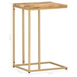 vidaXL Table d'appoint 35x45x65 cm bois de manguier massif