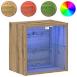 vidaXL Étagère flottante Marron 40 x 28 5 x 40 cm Bois d'ingénierie