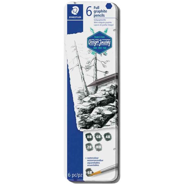 Crayon graphite mars lumograph pure graphite staedtler