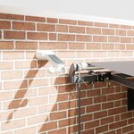 vidaXL Auvent Rétractable with Gris clair 450 × 350 cm tissu