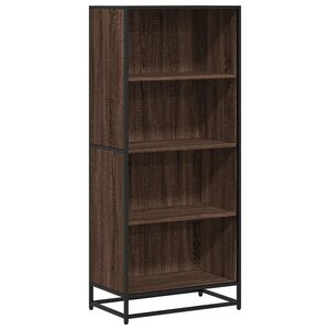 vidaXL Bibliothèque chêne marron 60x35x139 cm bois d'ingénierie