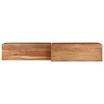 vidaXL Meuble TV 180x30x50 cm Bois d'acacia massif