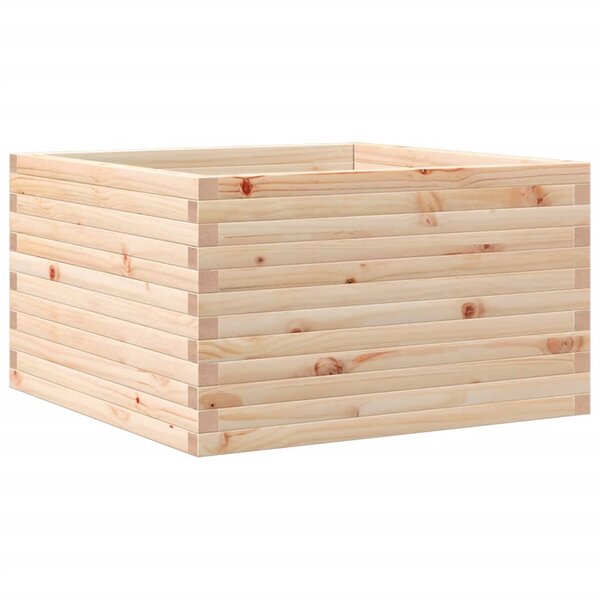 vidaXL Jardinière 80x80x45 5 cm bois de pin massif