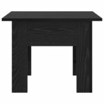 vidaXL Table basse Chêne noir Bois d'ingénierie
