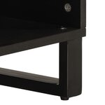 vidaXL Meuble TV 100x34x46 cm bois massif de manguier