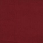 vidaXL Chaise pivotante de salle à manger Rouge bordeaux Velours