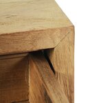 vidaXL Table de chevet 40x30x50 cm Teck