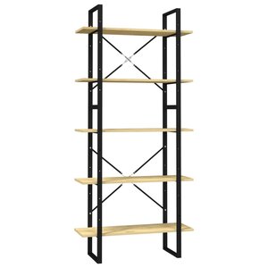 vidaXL Bibliothèque à 5 niveaux 80x30x175 cm Bois de pin