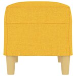 Banc banquette 70 x 35 x 41 cm tissu jaune clair 02_0010453
