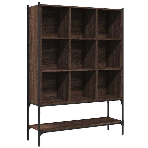 vidaXL Bibliothèque chêne marron 102x30x141 5 cm bois d'ingénierie
