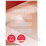 Lot de 100 pochettes de plastification A4 brillant 2x80 microns GBC