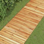 vidaXL Allée de jardin 200x50 cm bois massif d'acacia