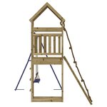 vidaXL Aire de jeux d'extérieur bois de pin imprégné