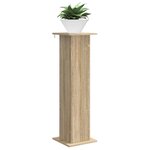 vidaXL Support de Plante 2 pc Chêne Sonoma 30 5 x 30 x 100 5 cm