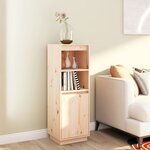 vidaXL Buffet haut 37x34x110 cm Bois massif de pin
