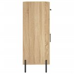 vidaXL Buffet chêne sonoma 69 5x34x90 cm bois d'ingénierie