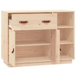 vidaXL Buffet 98 5x40x75 cm Bois massif de pin
