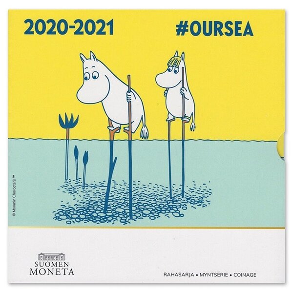 Coffret série euro BU Finlande 2020 (les Moomins)