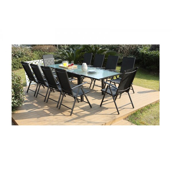 Le Velia : Salon de jardin en aluminium 10 personnes