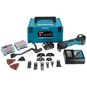 Makita Multi-outils sans cordon 18 V Bleu et noir