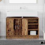vidaXL Cabinet de Lavabo Bois Ancien 90 x 29 x 55 cm Bois d'ingénierie