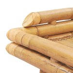 Vidaxl cadre de lit bambou 180x200 cm