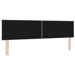 vidaXL Tête de Lit LED Géométrique Gris clair 180 cm Velours