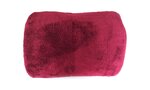 Grand plaid uni 150 x 200 cm - Rouge