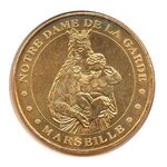 Mini médaille monnaie de paris 2007 - notre dame de la garde