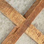 vidaXL Table de chevet 40x30x50 cm Bois de manguier massif