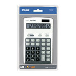 Calculatrice grise 12 chiffres grandes touches