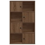 vidaXL Bibliothèque chêne marron 60x24x101 5 cm bois d'ingénierie